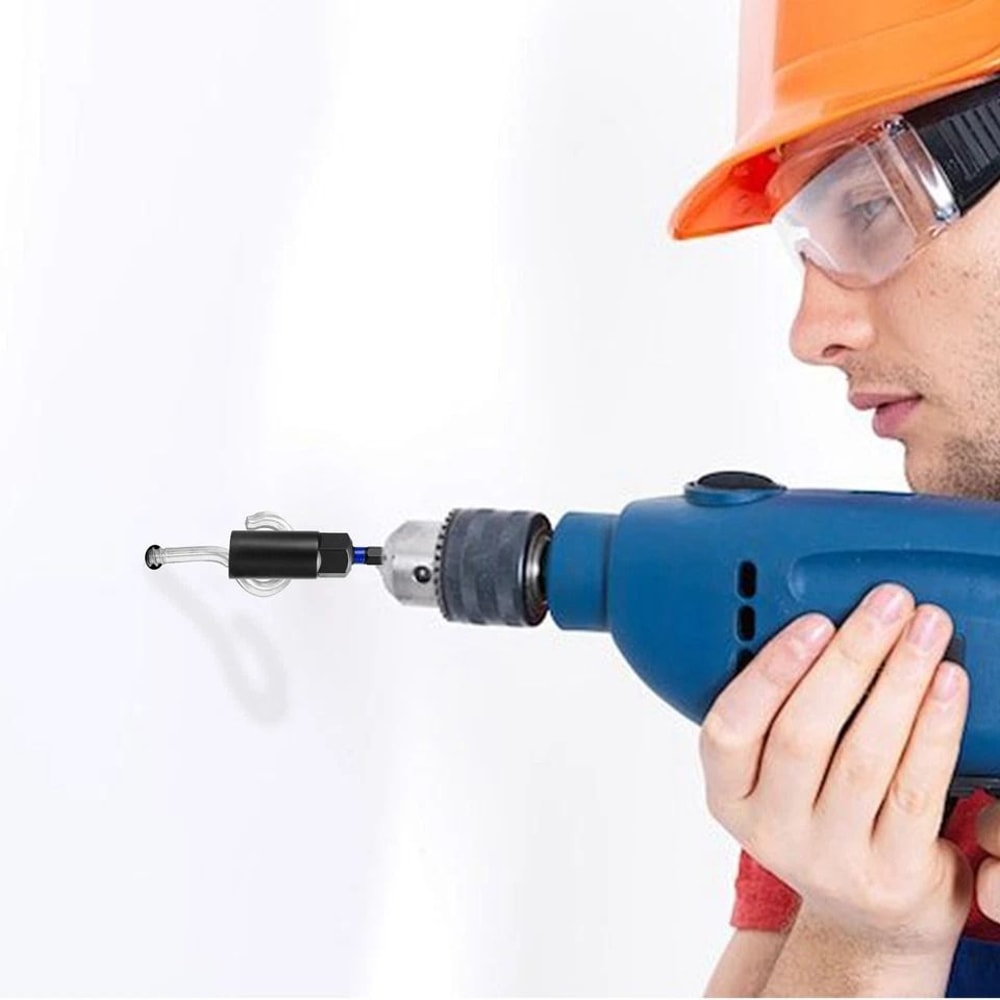 Wing Nut Driver With Keychain Holder 918mm Quick Change Hex Shank For Drills Bolts And Eye Bolts 3