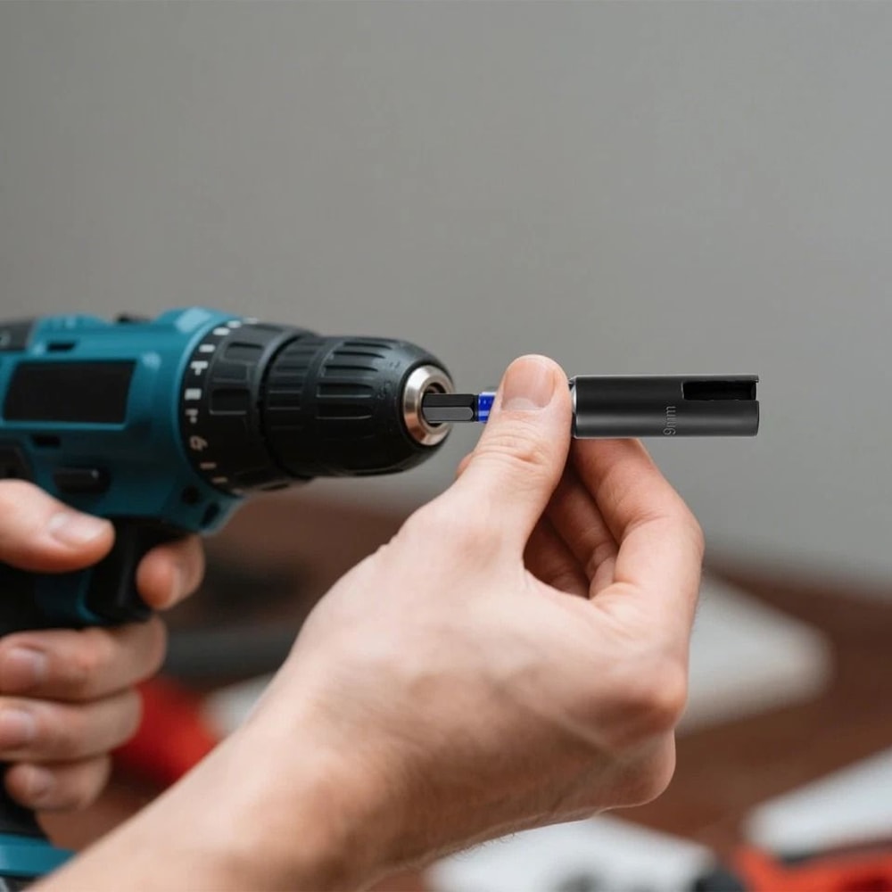 Wing Nut Driver With Keychain Holder 918mm Quick Change Hex Shank For Drills Bolts And Eye Bolts 1