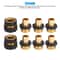 Garden Hose Quick Connect Set LeakProof Female Male Connectors Universal Fit For Hoses Sprayers And 6