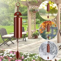 serenity bell heroic windchime, large deep resonance outdoor yard decoration, high-quality metal bell for home, garden