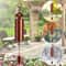 Serenity Bell Heroic Windchime Large Deep Resonance Outdoor Yard Decoration HighQuality Metal Bell 0