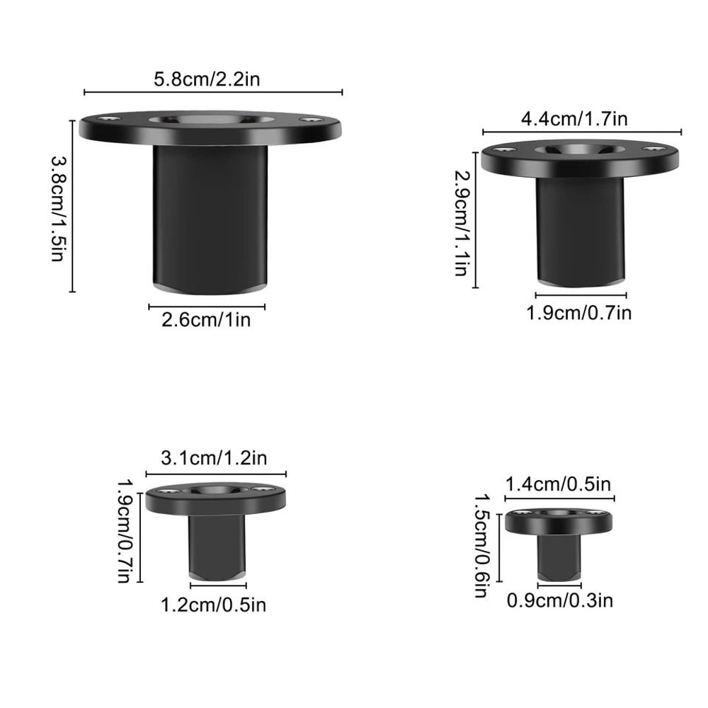 Low Profile Drive Ratchet Adapter Impact Socket Reducer For Wrench Drill And Tool Compatibility 2