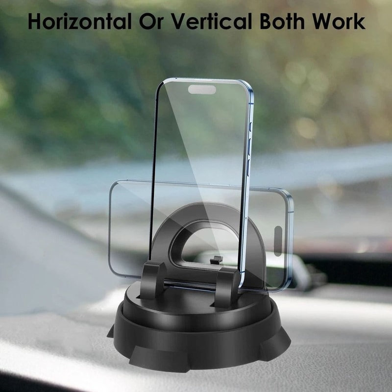 Adjustable Car Phone Mount Dashboard Tablet Holder For IPhone IPad GPS NonSlip Washable Reusable B 5