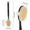 Detachable Bath Body Bristle Brush With 185 Long Handle Ergonomic Wooden Back Scrubber For Shower A 1