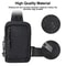 Oxford Cloth Chest Pack Sling Bag Mens Shoulder Crossbody Casual Phone Backpack Waterproof Durable 2