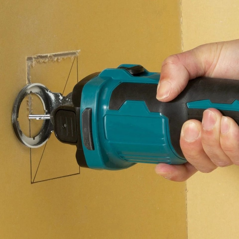 Drywall Cut Out Bit Titanium Coated Rotary Tool Saw HSS GuidePoint Precision Cutout Router Bit For