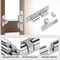 Silver Closet Door Catch Latches Double Ball Cabinet Catch Zinc Alloy Adjustable Tension For Cabine 3