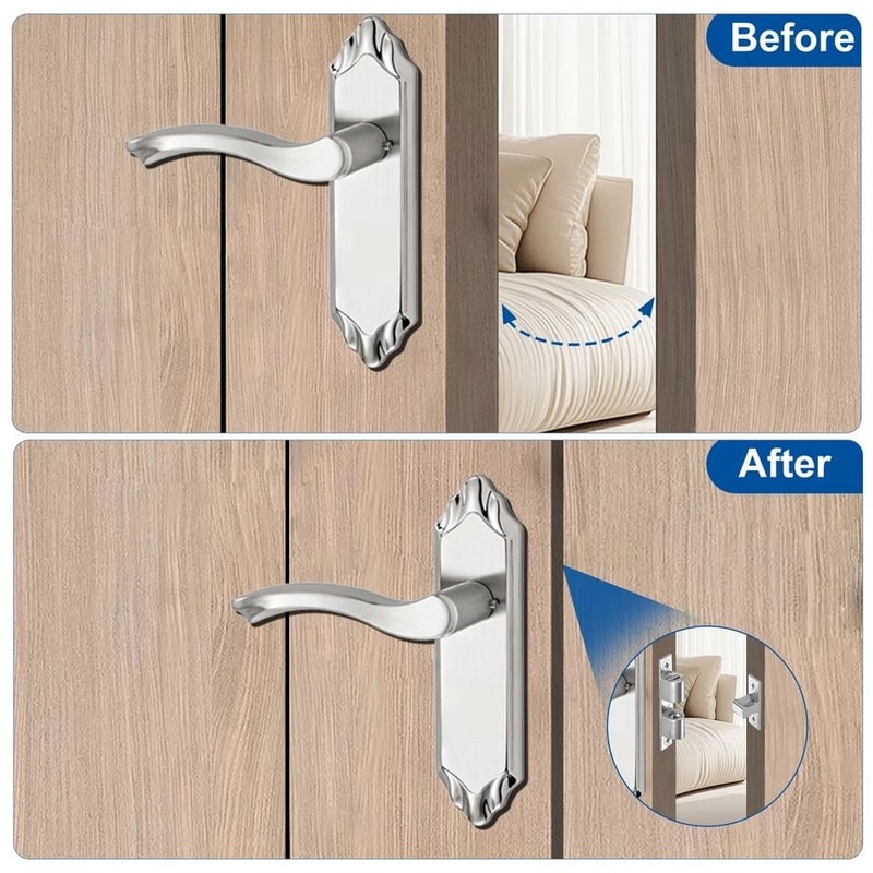 Silver Closet Door Catch Latches Double Ball Cabinet Catch Zinc Alloy Adjustable Tension For Cabine 4