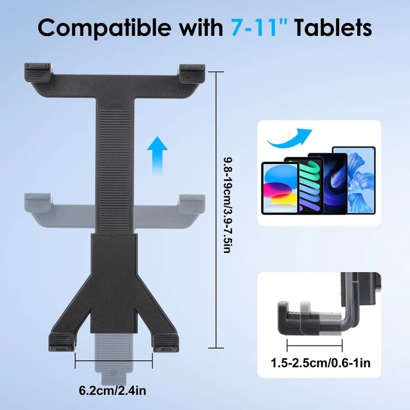 Universal Music Microphone Stand Holder For IPad Mini IPad Samsung Galaxy Tab 4