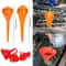 Flexible Plastic Fuel Funnel Long Neck Oil Funnel Snap Funnel For Easy SpillFree Filling For Vehicl 3