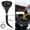 Flexible Plastic Fuel Funnel Long Neck Oil Funnel Snap Funnel For Easy SpillFree Filling For Vehicl 5