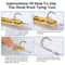 Quick Knot Tying Tool Fishing Hook Nipper Golden Line Clipper Easy Outdoor Knotter For Small Hooks 3