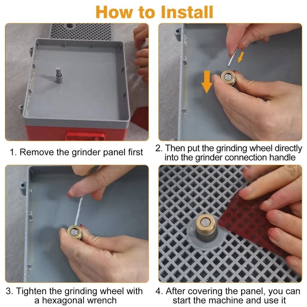 Diamond Grinding Head Glass Grinder Bits Brass Core Stained Ceramic Grinding Tool 2