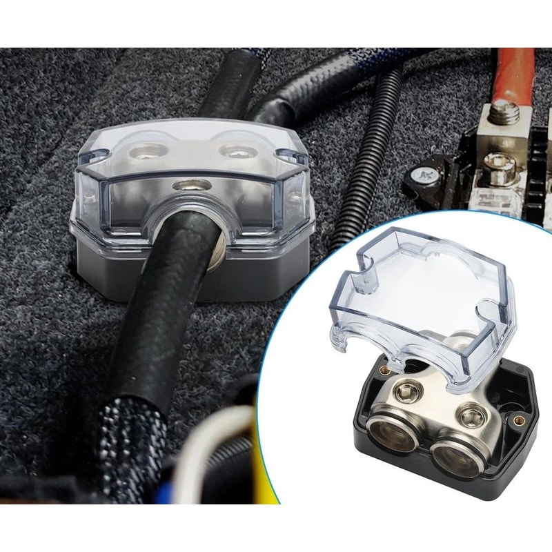 Block For Car Audio Gauge In Out Power Ground Distributor For Car Amplifiers 0