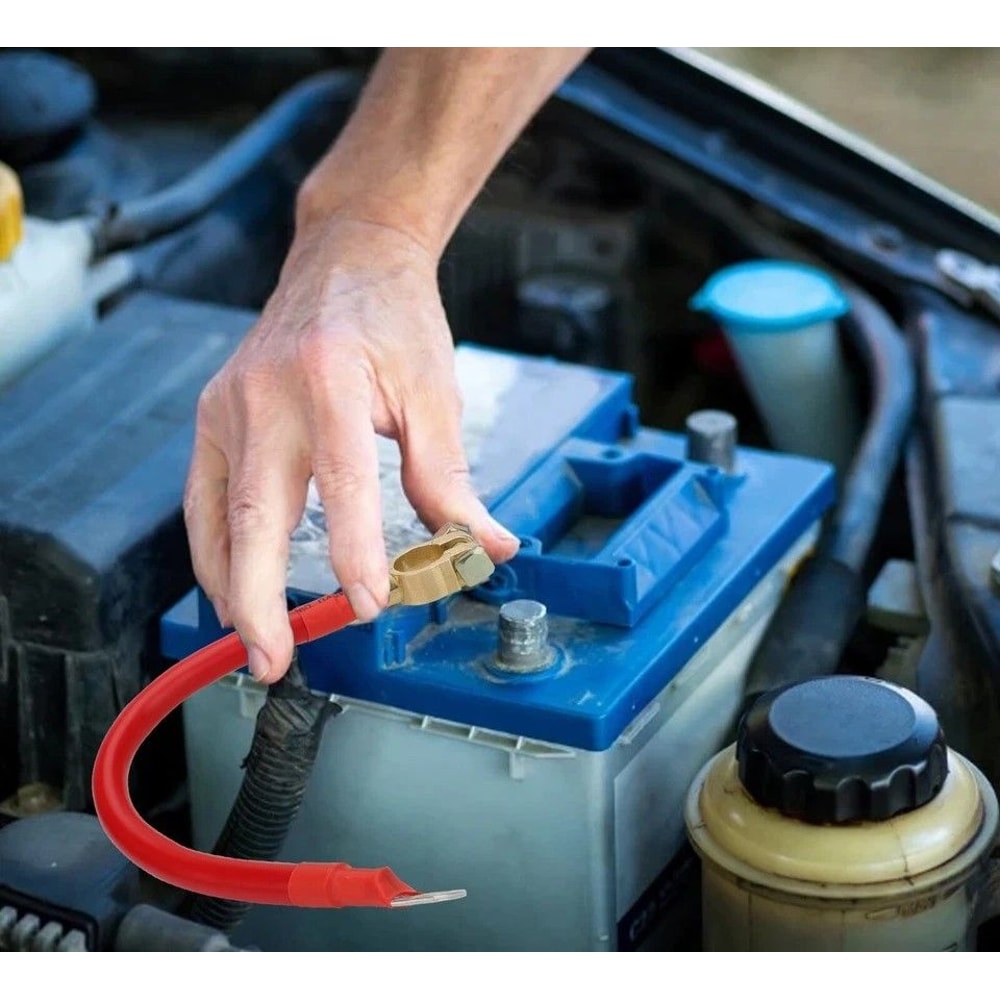 HighPerformance AWG Battery Cable Tinned Copper Terminals For Systems Automotive 0