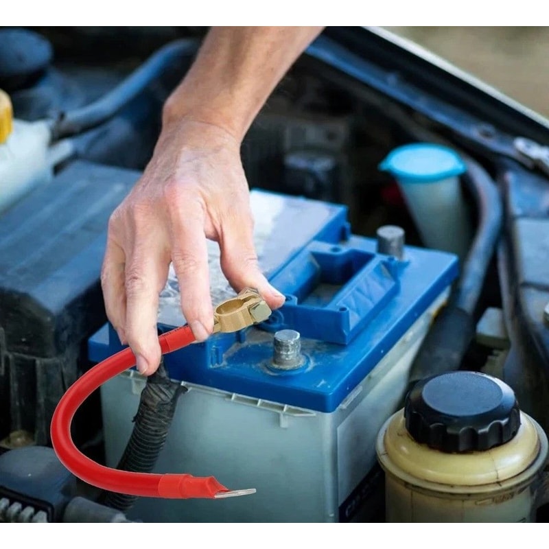 HighPerformance AWG Battery Cable Tinned Copper Terminals For Systems Automotive 0