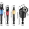 Impact Grade Power Tool Adapter Degree Right Angle Driver Hex Shank Drill Nut Driver 6