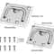 Marine Grade Stainless Steel Boat Flush Ring Lift Handle Deck Hatch Pull Handle For Boat Yacht Car 6