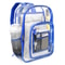 Waterproof Clear Backpack Heavy Duty SeeThrough Stadium Approved Backpack For School Travel Work An 0