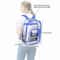 Waterproof Clear Backpack Heavy Duty SeeThrough Stadium Approved Backpack For School Travel Work An 4