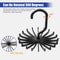 Rotatable Tie Rack HangerHooks Organizer Scarf Belt Necktie Storage Holder 5