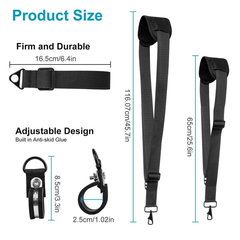 Adjustable Shoulder Strap For Weed Trimmer Universal Harness Belt For Grass Edger Comfortable 1