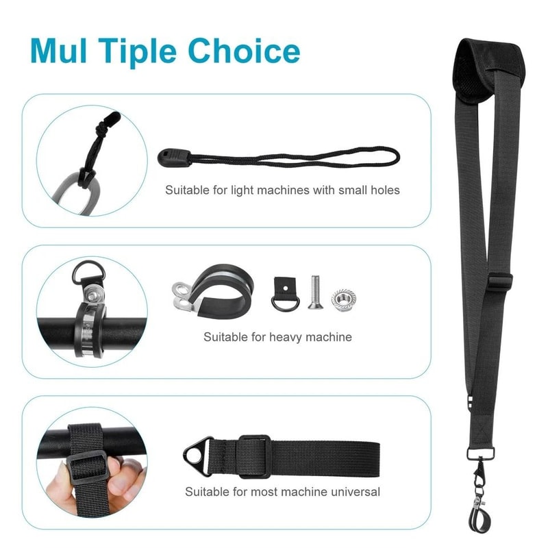 Adjustable Shoulder Strap For Weed Trimmer Universal Harness Belt For Grass Edger Comfortable 5