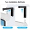 Adjustable Projector Screen Wall Mount Ceiling Mount LBracket With Hooks Capacity Durable Versatile