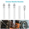 Grease Needle Nozzle Kit Rubber Nipple Adapter Fitting Tool For Automotive Industrial Greasing 1