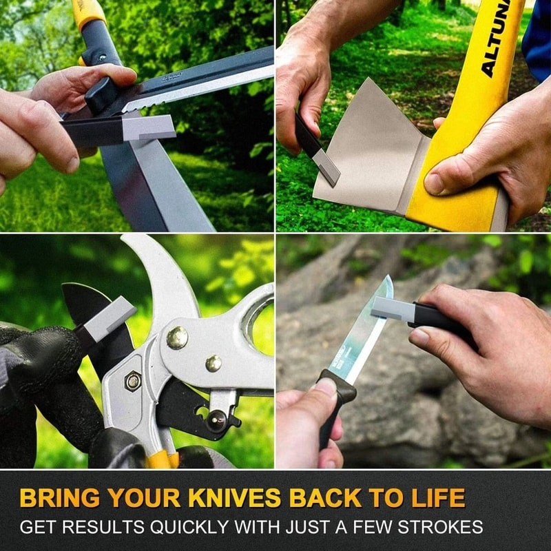 Diamond Knife Sharpener Steel Honing Rod For Kitchen And Home Use Precision Sharpening Tool For Al 3