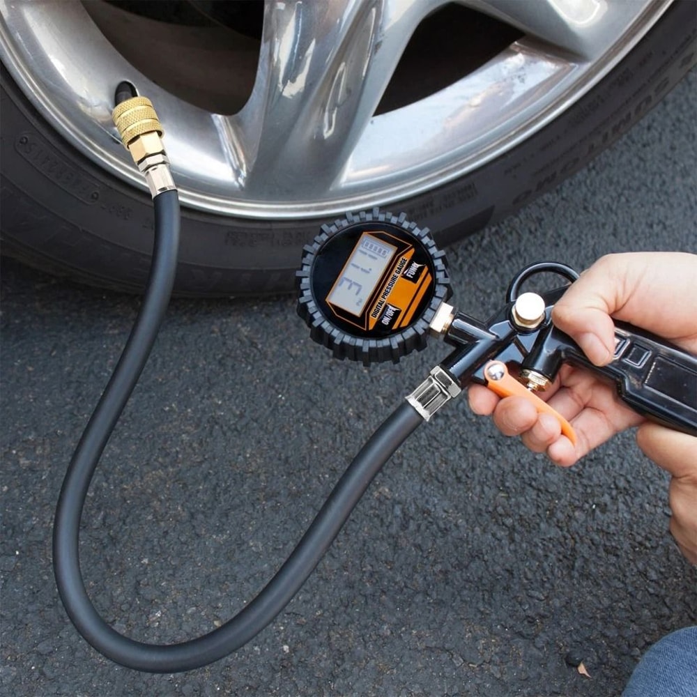 Tire Valve Extension Tube Flexible Air Stem Hose Dual Extender For RVs Trucks Trailers 2