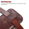 Fashion Leather Vertical Mens Phone Pouch Belt Bag Shoulder Crossbody Waist Pack For Smartphones 2