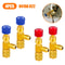 Safety Valve Adapter Refrigerant Charging Valve Air Conditioner Conversion Kit 4