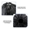 Large Laundry Bag Backpack Heavy Duty Oxford Fabric Buckle Clip Drawstring Closure Adjustable Stra 5