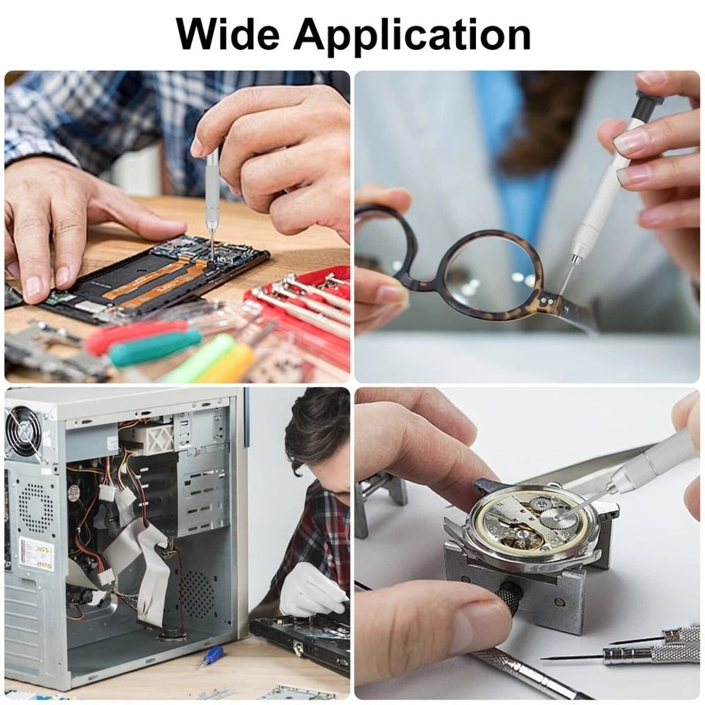 Precision Repair Kit Eyeglasses Watches Clocks Tools Portable Magnetic Screwdrivers For Home Jewelr 1