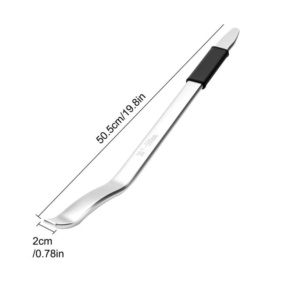 Tire Iron Spoon With Rubber Handle Alloy Steel Tire Lever For Car Truck Motorcycle Bead Lifting Too 1