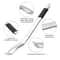 Tire Iron Spoon With Rubber Handle Alloy Steel Tire Lever For Car Truck Motorcycle Bead Lifting Too 6