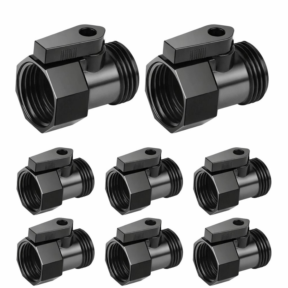 Stop Valves ABS Control Valves LeakProof Design Easy Installation For Plumbing Irrigation 0