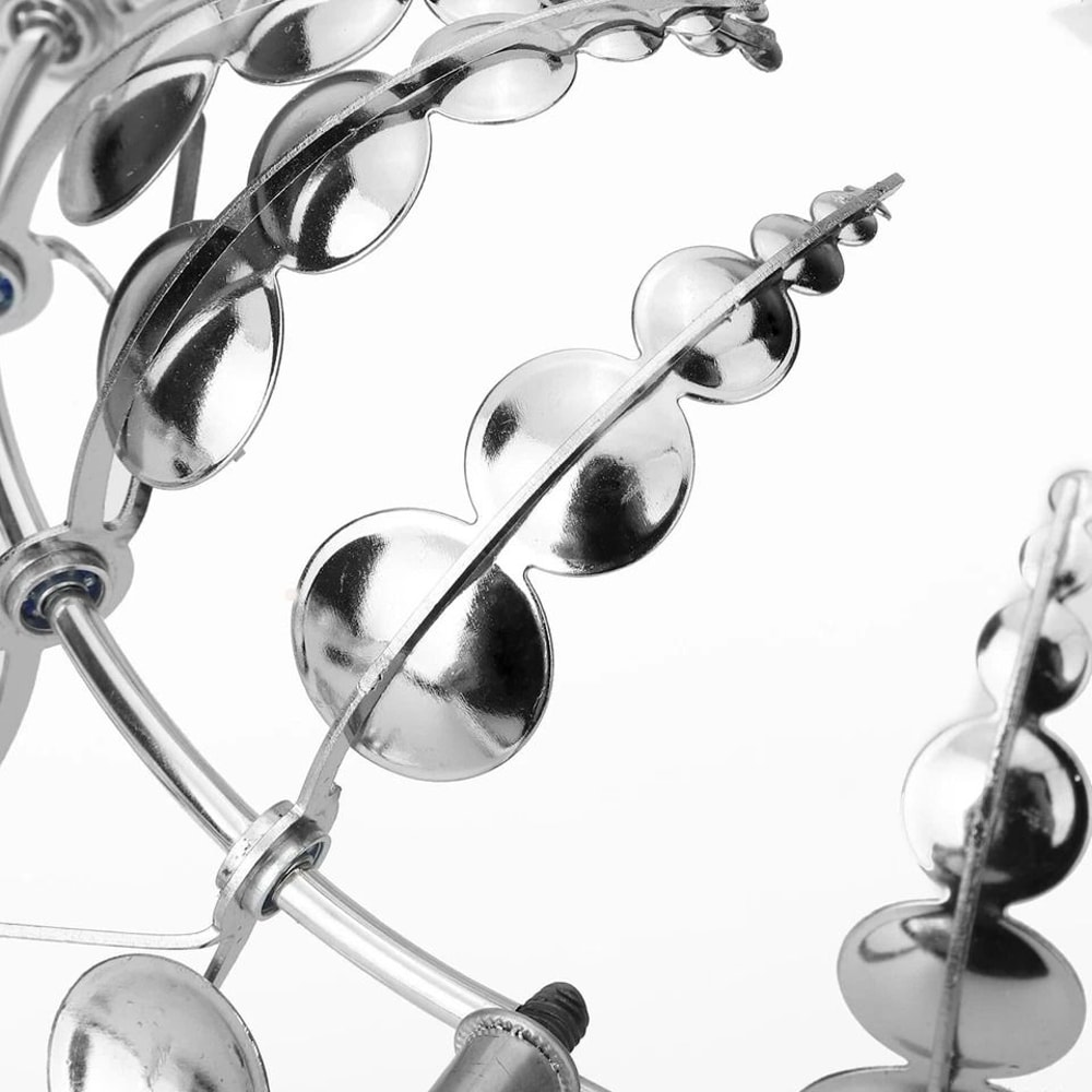 Metal Windmill Sculpture Unique Wind Catchers Yard Garden Outdoor Kinetic Wind Spinner Perfect For 4