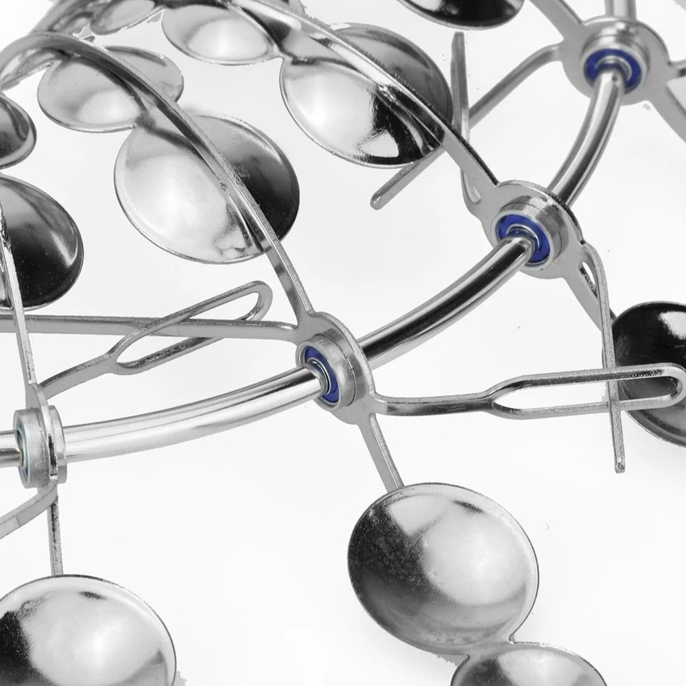 Metal Windmill Sculpture Unique Wind Catchers Yard Garden Outdoor Kinetic Wind Spinner Perfect For 5