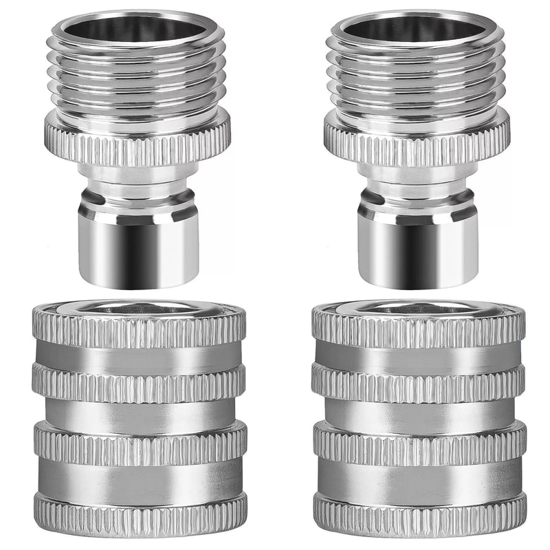 Female Male Garden Hose Quick Connect Water Hose Fitting Connector 0