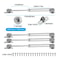 Gas Strut Spring Prop Hinge For Kitchen Cabinet Hydraulic Lift Supportfor Doors And Lids 4