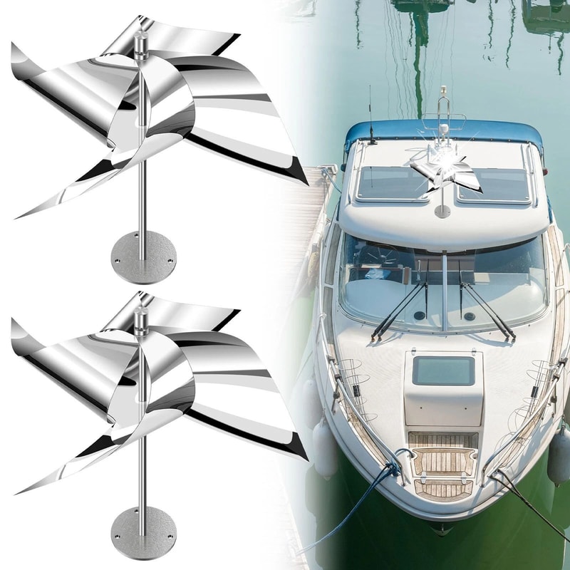 Reflective Bird Repellent Spinners WindPowered Rotation For Pigeons Woodpeckers And Outdoor Pest Co 0