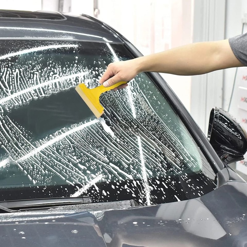 Silicone Car Water Wiper Squeegee Window Glass Cleaner Blade For Home 0