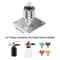 Stainless Steel Foam Cannon Wall Holder Quick Connect Pressure Washer Storage Solution 5