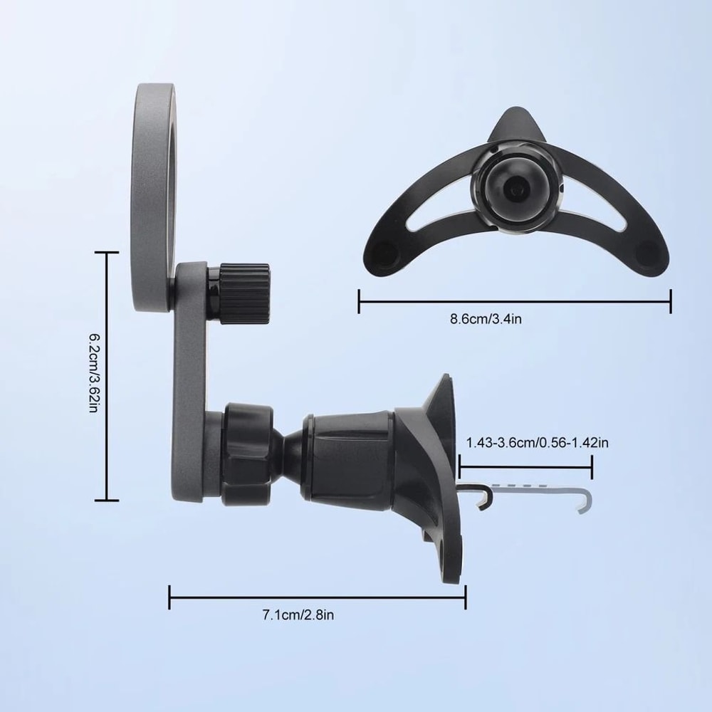 Universal Magnetic Car Air Vent Phone Mount For IPhone Samsung Google Pixel 1