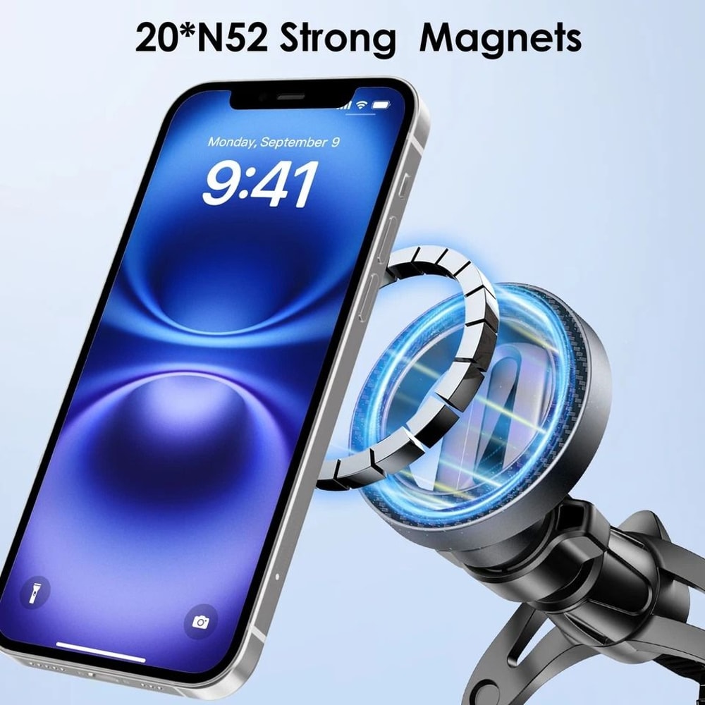 Universal Magnetic Car Air Vent Phone Mount For IPhone Samsung Google Pixel 7