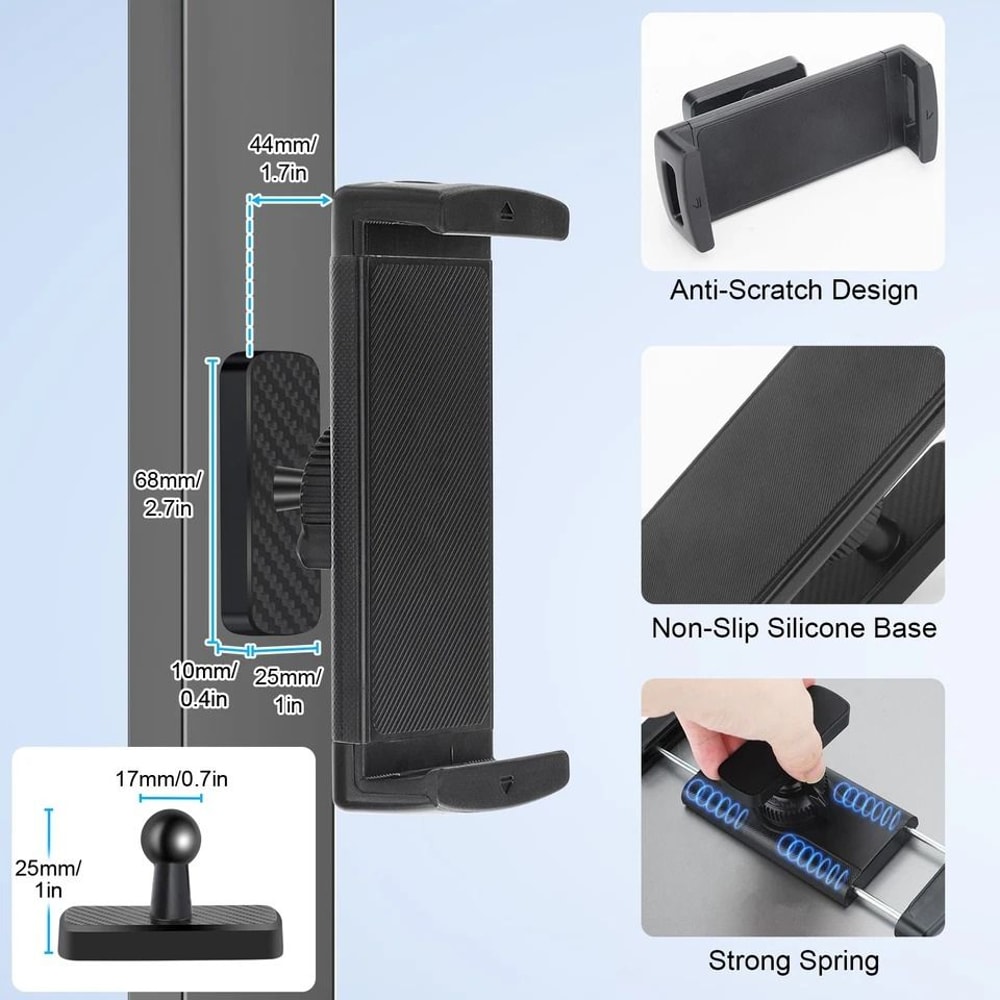 Magnetic Tablet Phone Mount For Gym Golf Cart Kitchen Rotation IPad Mount Universal Holder For Phon 5