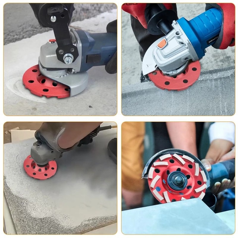 Diamond Grinding Cup Wheel Concrete Granite Tile Adhesive Grit Segment 2