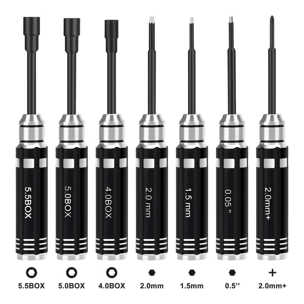 RC Hex Driver Set Screwdriver Tool For Scale RC Cars Trucks Buggy Traxxas Axial Perfect For Mainte 1
